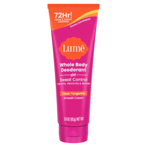 Clean Tangerine | Cream Tube Deodorant | + Sweat Control