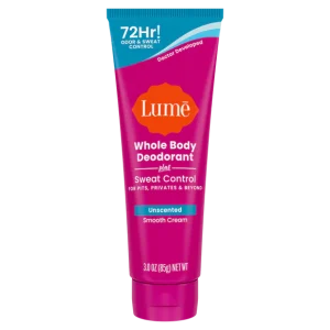 Unscented | Cream Tube Deodorant | + Sweat Control