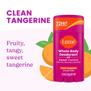 Clean Tangerine | Sweat Control Solid Deodorant